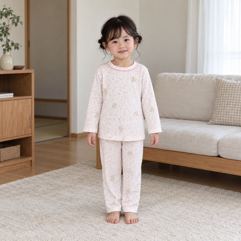 GIRL多款可愛印花棉質長袖居家套裝—Baby.兒童款 圖片 6