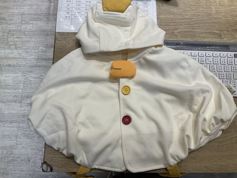 小雞彩釦斗篷 圖片 1