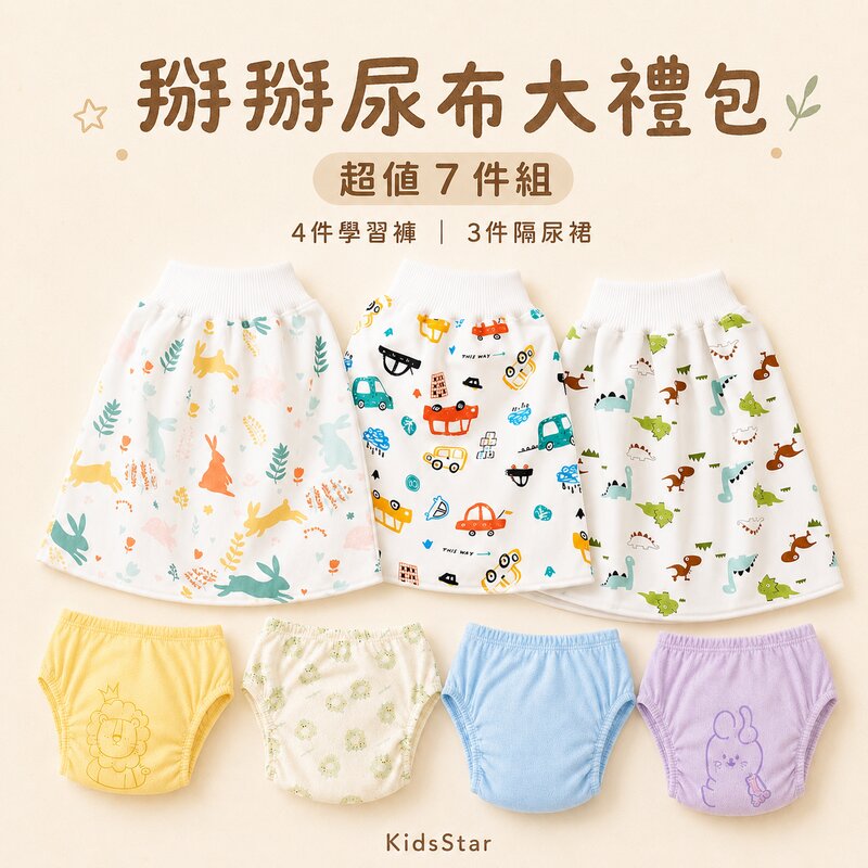 [ 卡媽推薦 ] 掰掰尿布大禮包