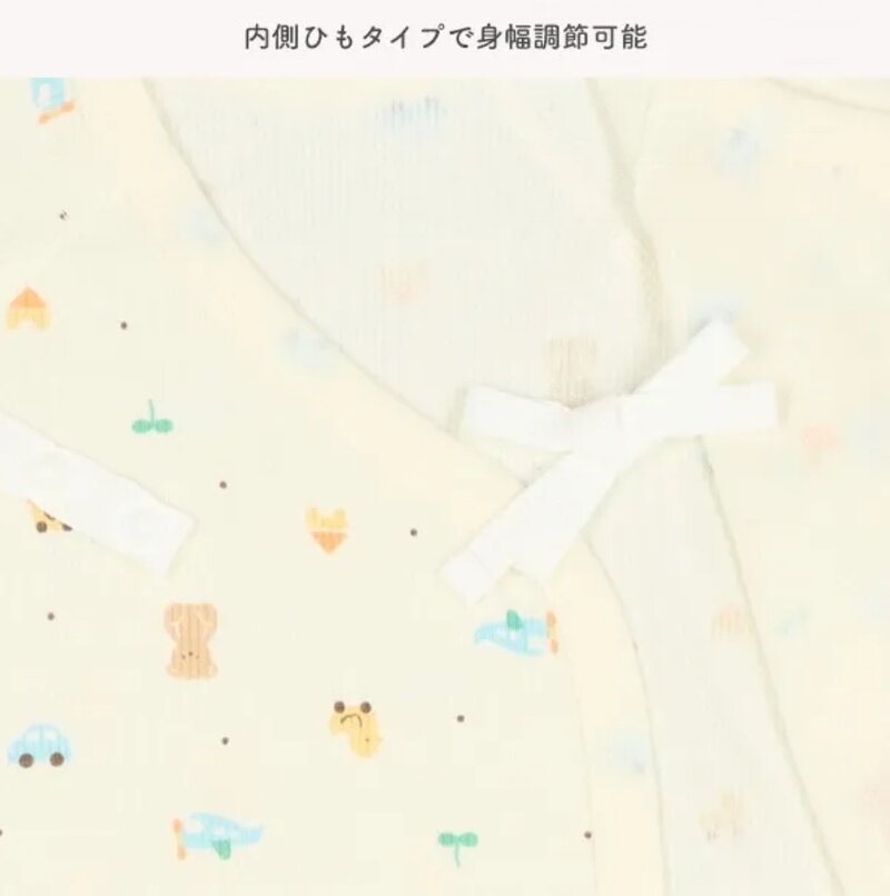 日本選品 新生兒長袖蝴蝶衣兩件組(玩具圖案) 圖片 6