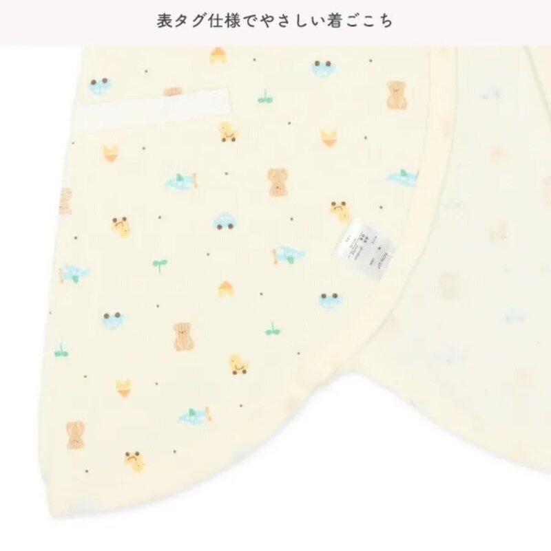 日本選品 新生兒長袖蝴蝶衣兩件組(玩具圖案) 圖片 7